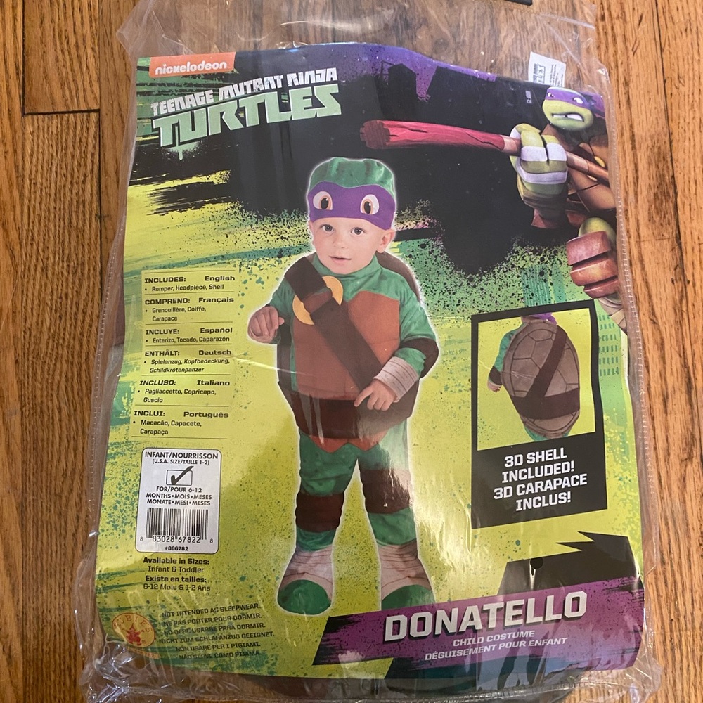 Teenage mutant ninja turtles costume